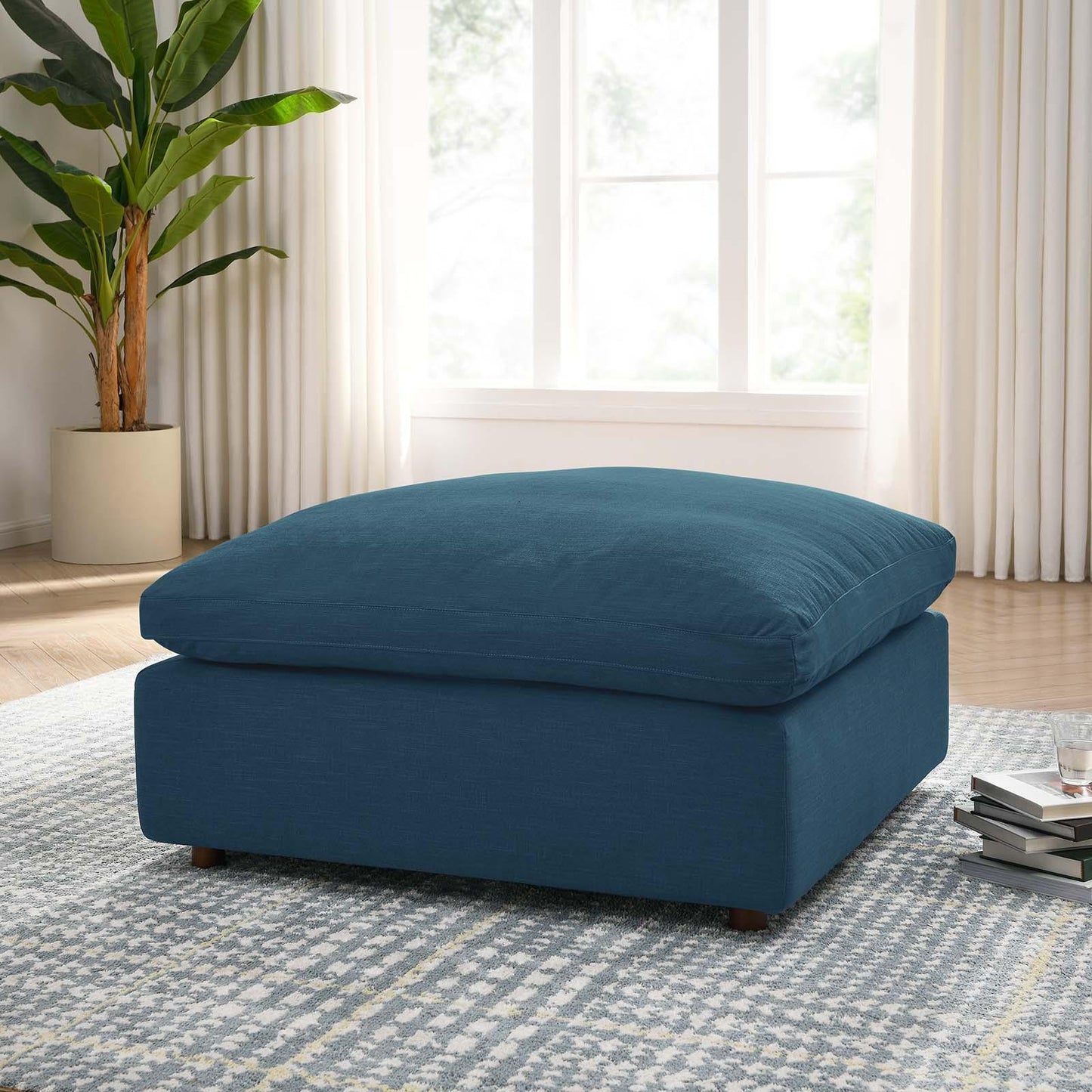 Modway Commix Down Filled Overstuffed Ottoman FredCo