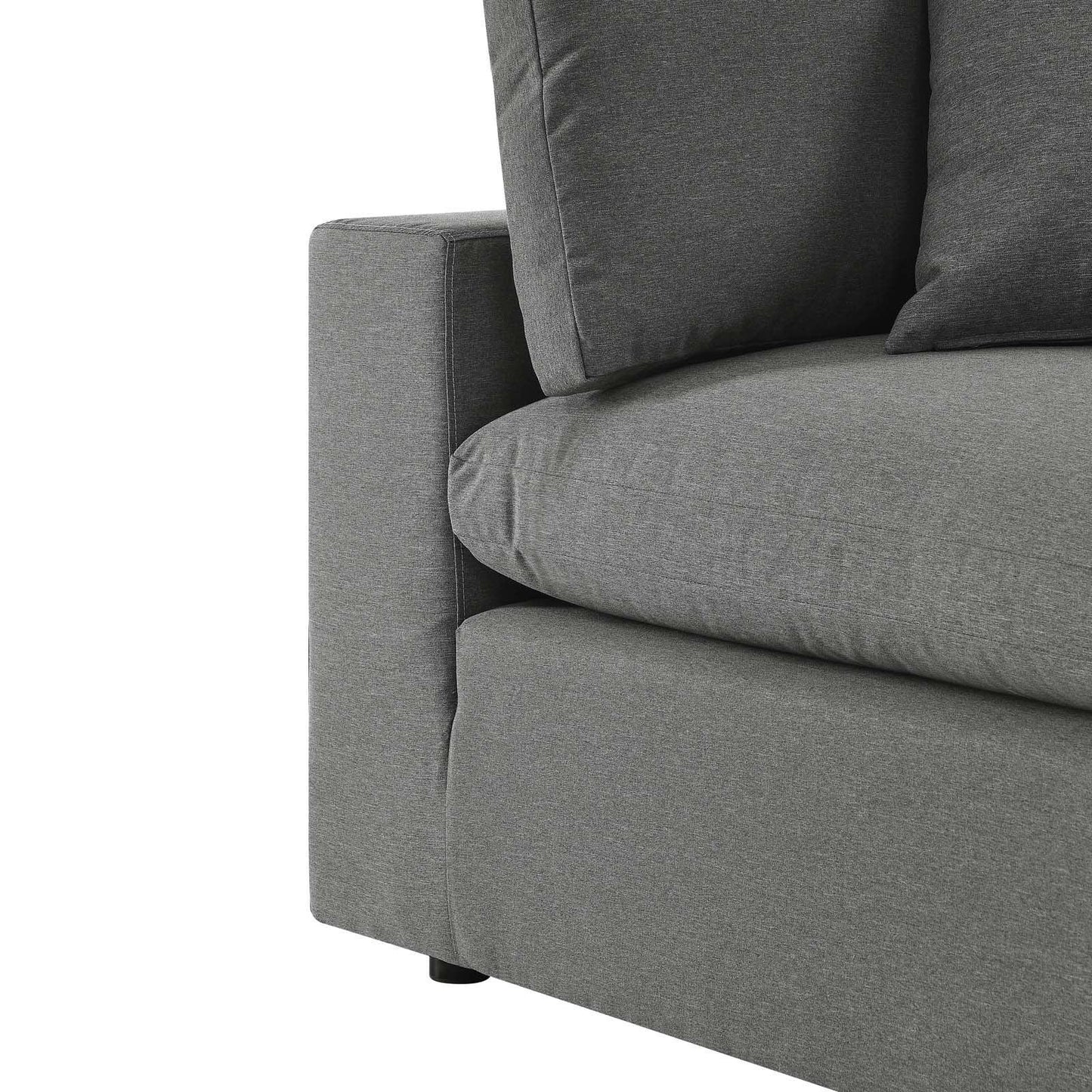 Modway Commix Overstuffed Outdoor Patio Armless Chair FredCo