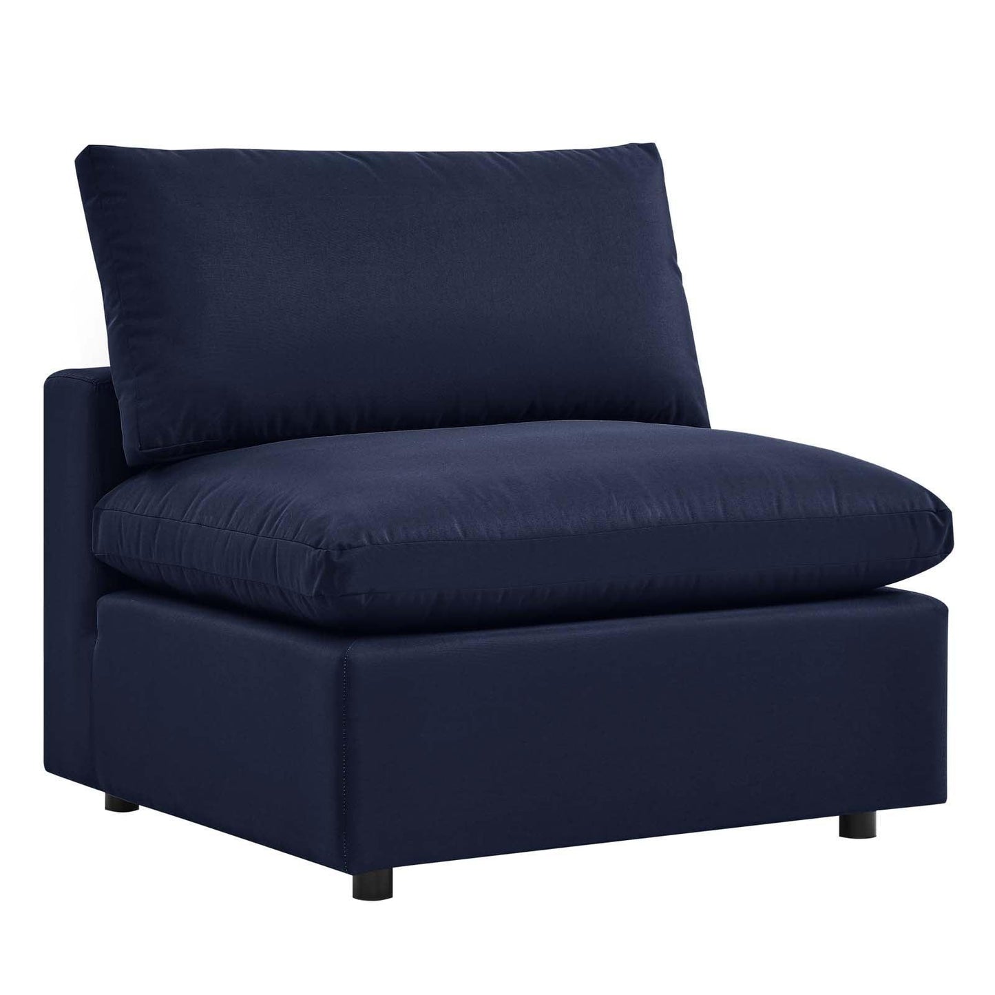 Modway Commix Overstuffed Outdoor Patio Armless Chair FredCo