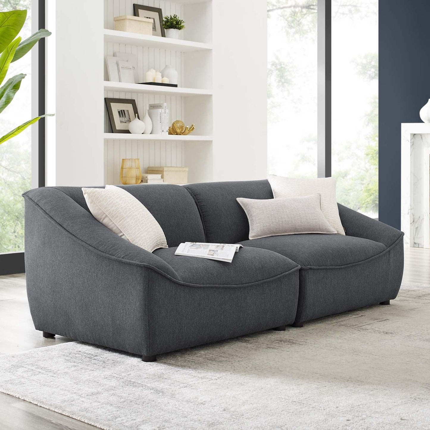 Modway Comprise 2-Piece Loveseat FredCo