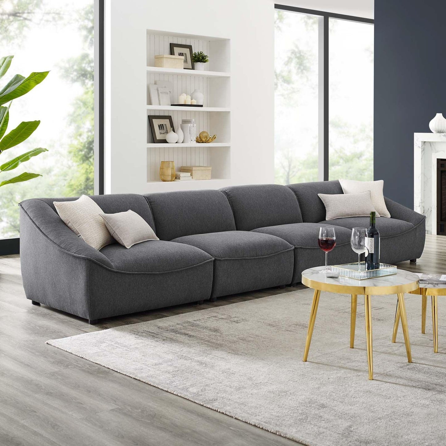Modway Comprise 4-Piece Sofa FredCo