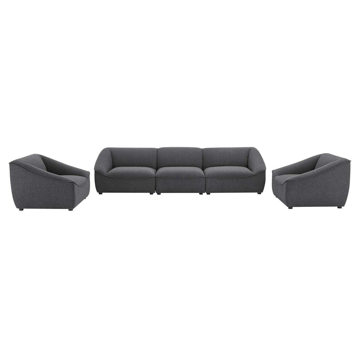 Modway Comprise 5-Piece Living Room Set FredCo