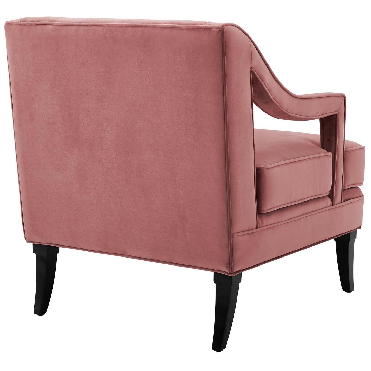 Modway Concur Button Tufted Performance Velvet Armchair FredCo