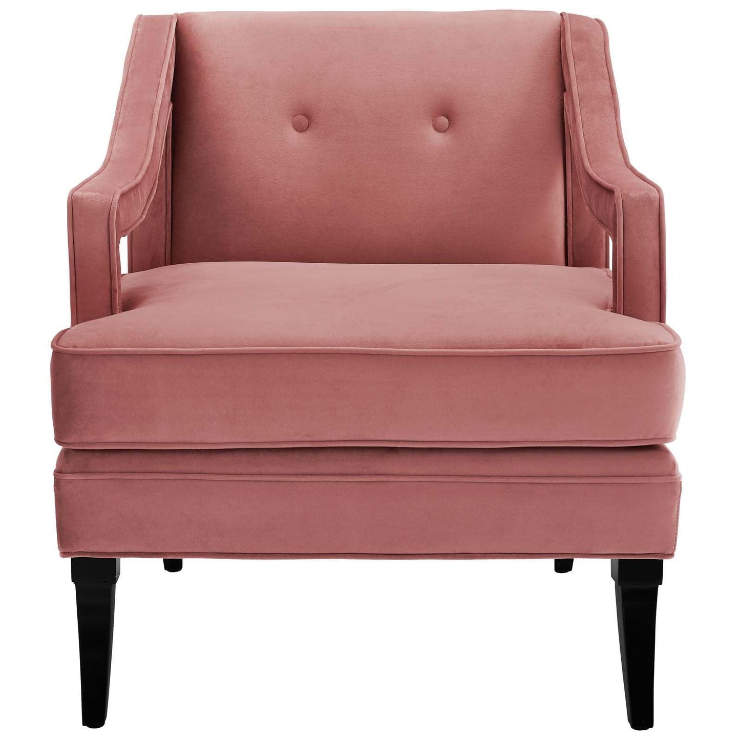 Modway Concur Button Tufted Performance Velvet Armchair FredCo