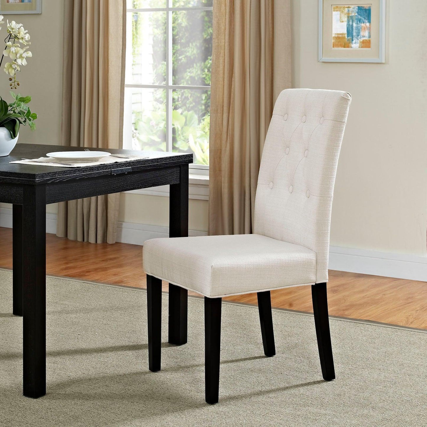 Modway Confer Dining Fabric Side Chair FredCo