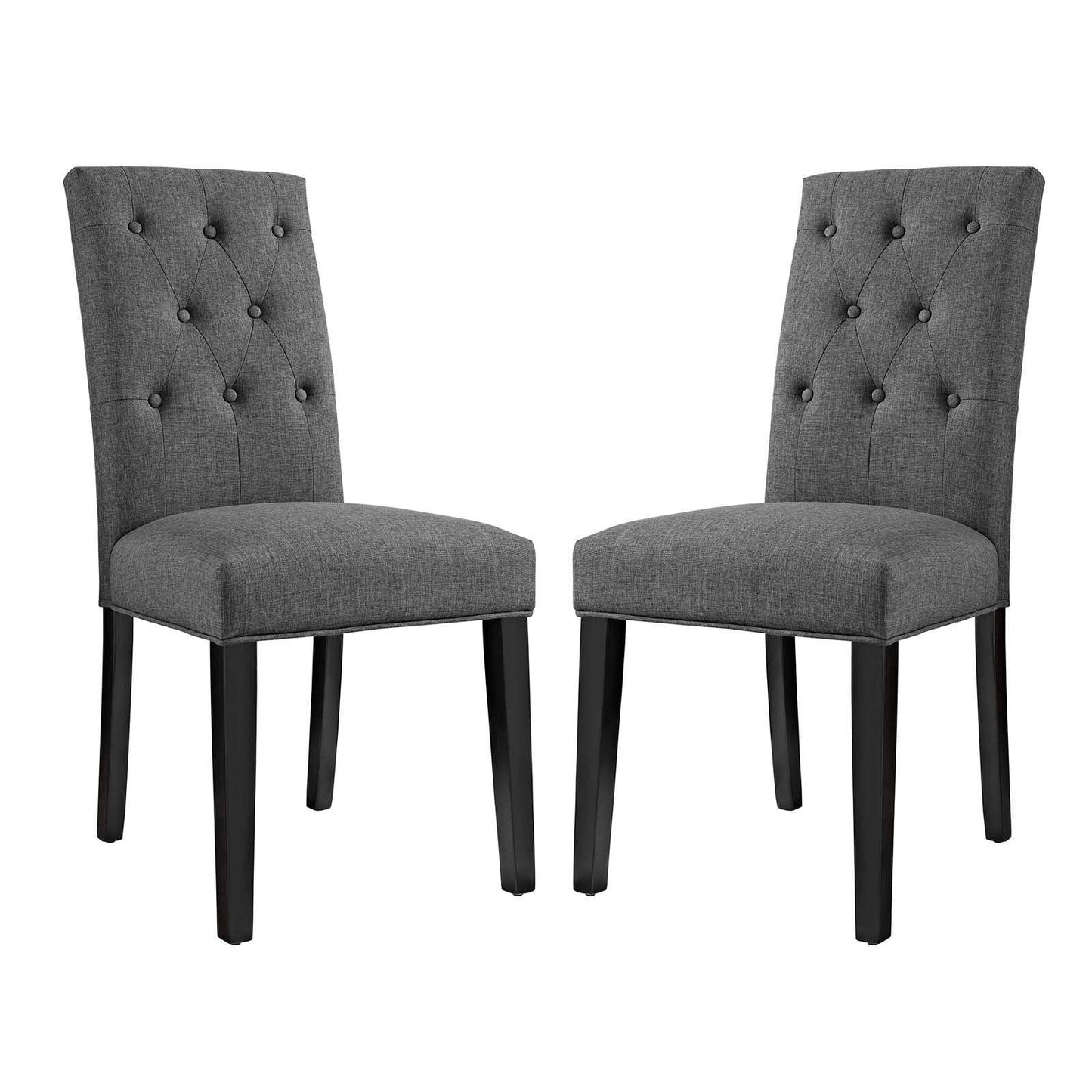 Modway Confer Dining Side Chair Fabric Set of 2 FredCo