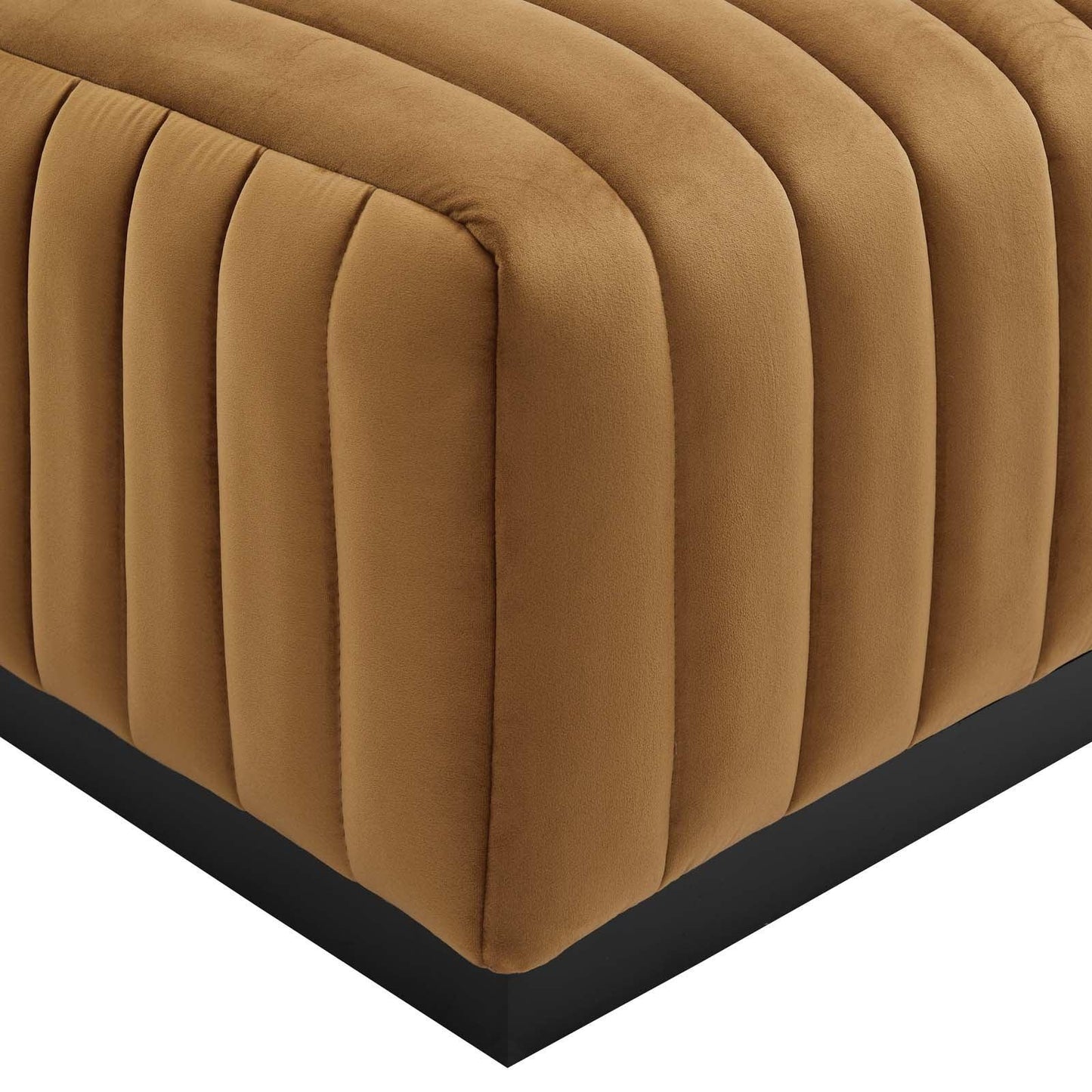 Modway Conjure Channel Tufted Performance Velvet 6-Piece Sectional FredCo
