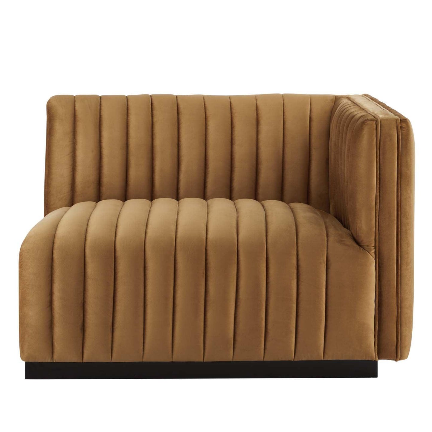 Modway Conjure Channel Tufted Performance Velvet Loveseat FredCo