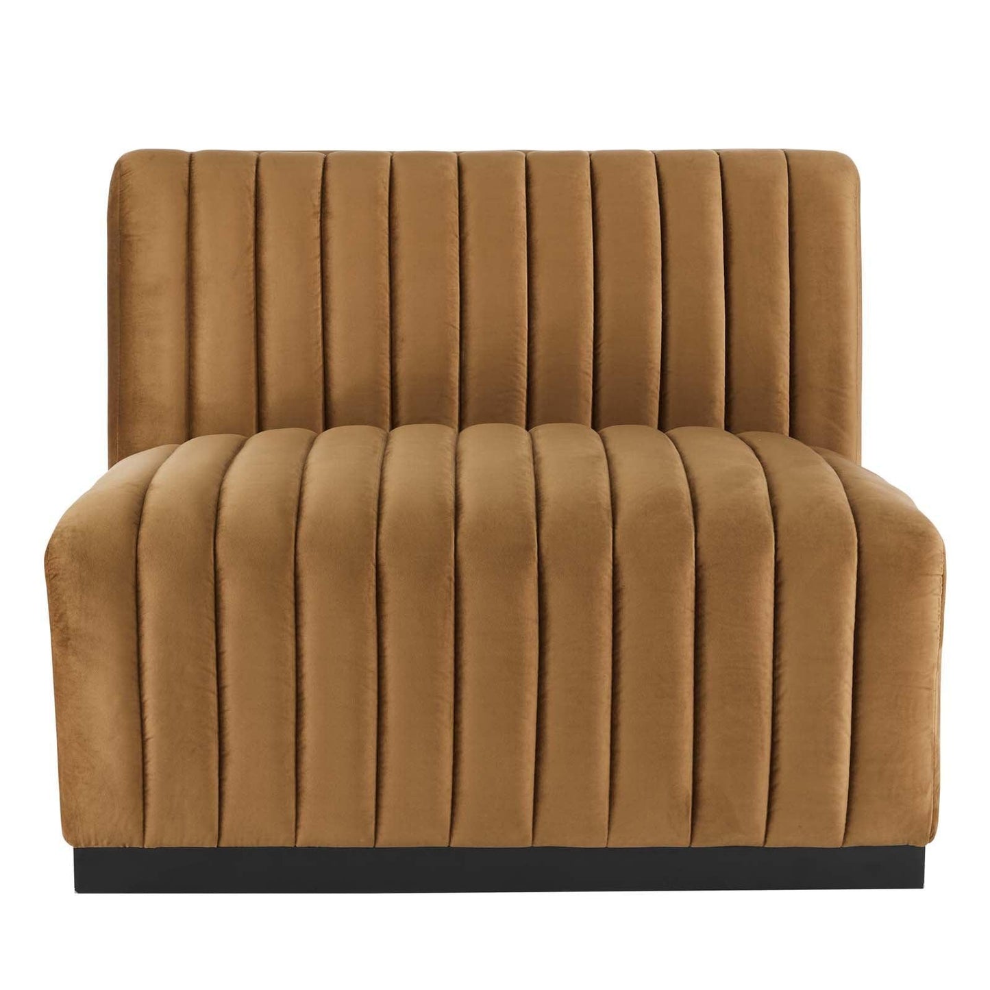 Modway Conjure Channel Tufted Performance Velvet Sofa FredCo