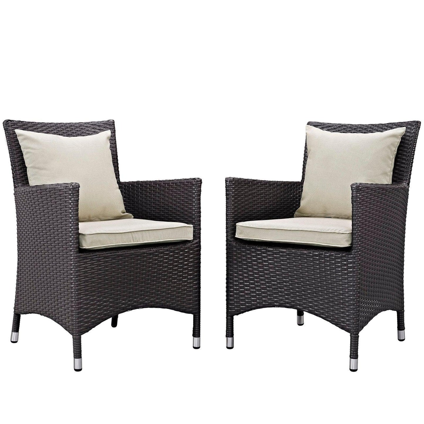 Modway Convene 2 Piece Outdoor Patio Dining Set FredCo