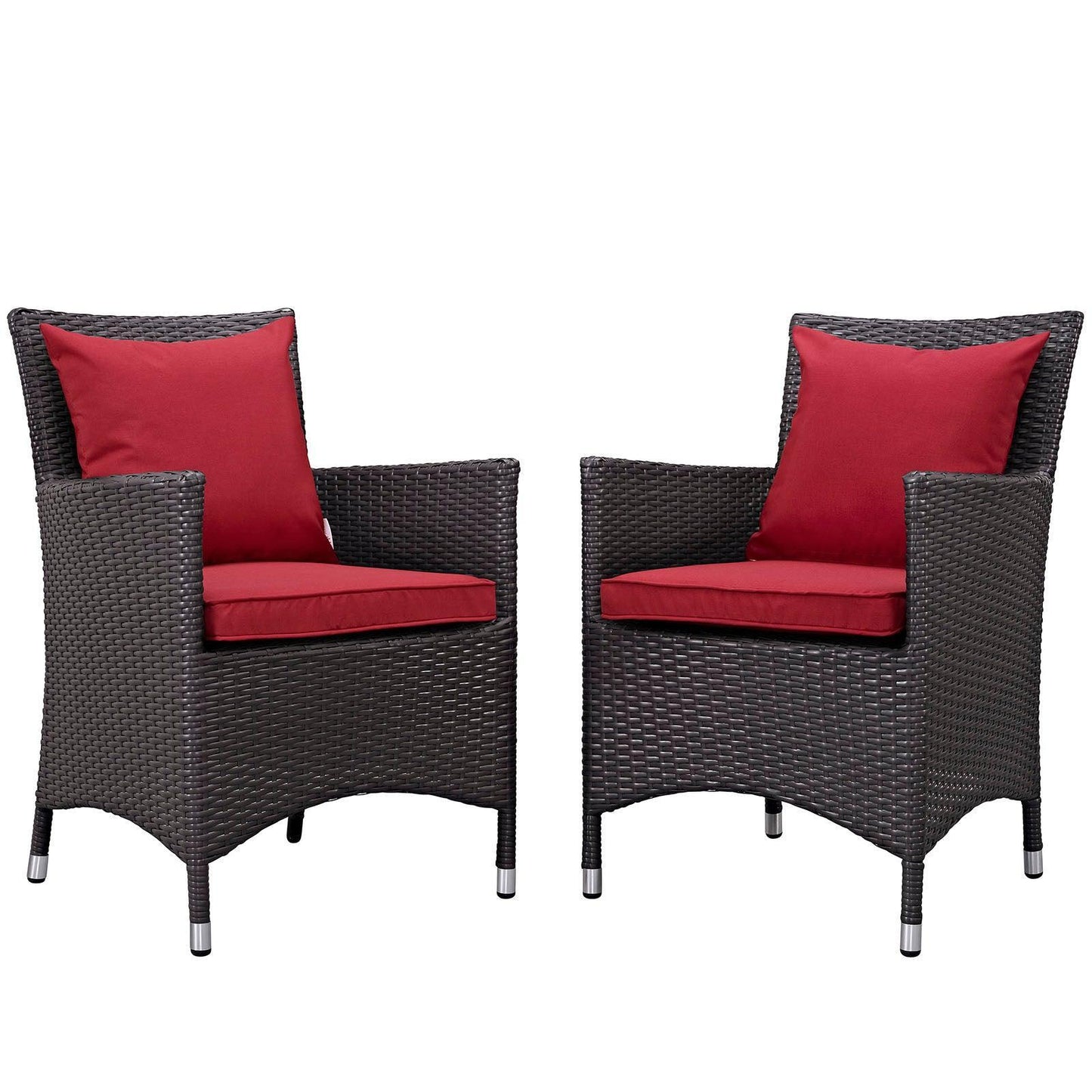 Modway Convene 2 Piece Outdoor Patio Dining Set FredCo