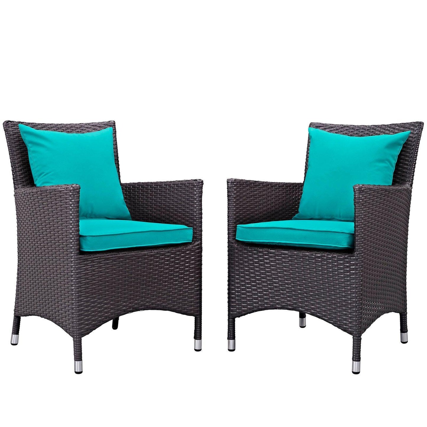 Modway Convene 2 Piece Outdoor Patio Dining Set FredCo