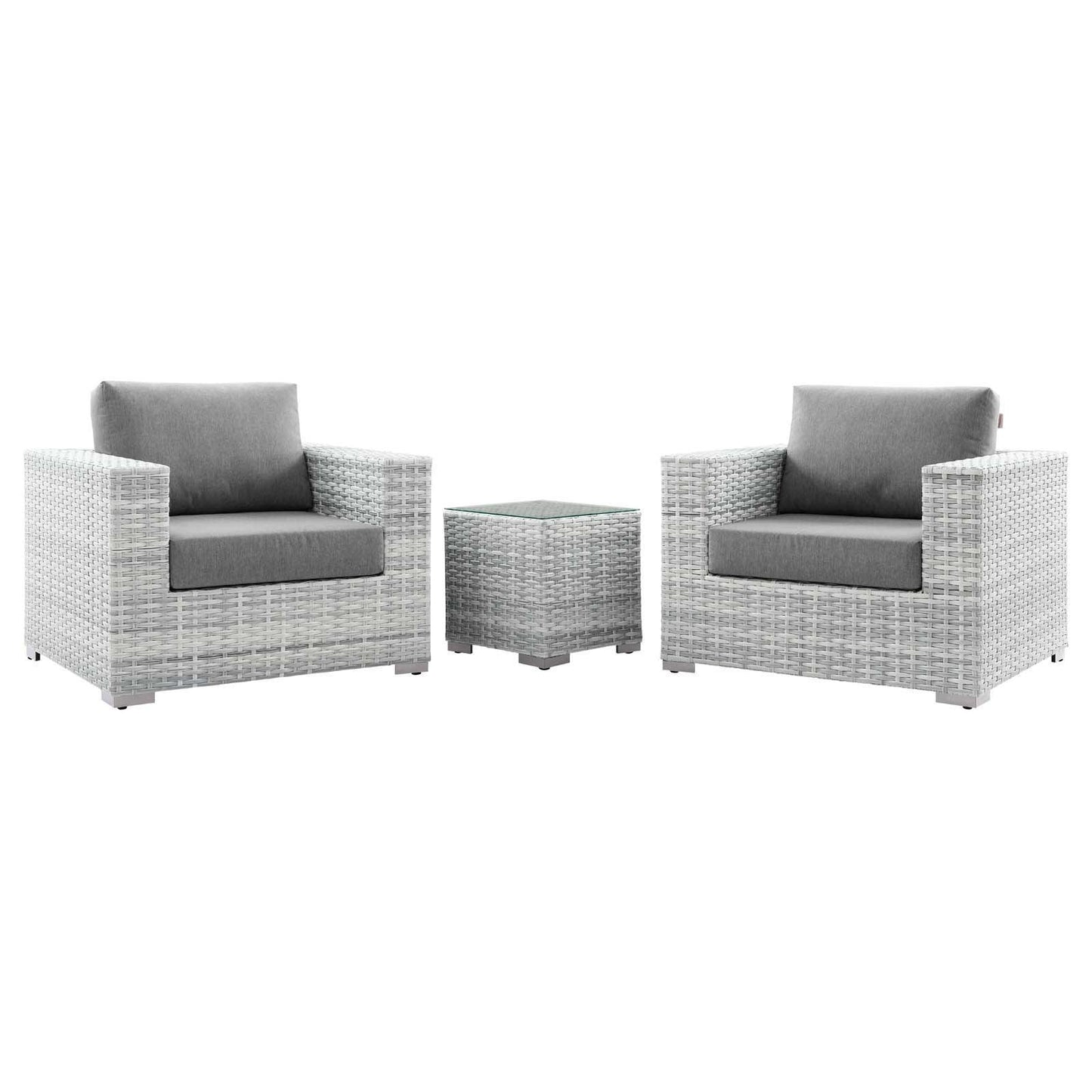 Modway Convene 3-Piece Outdoor Patio Set FredCo