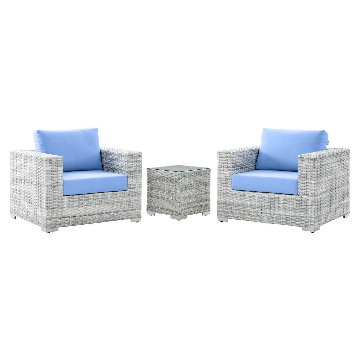 Modway Convene 3-Piece Outdoor Patio Set FredCo