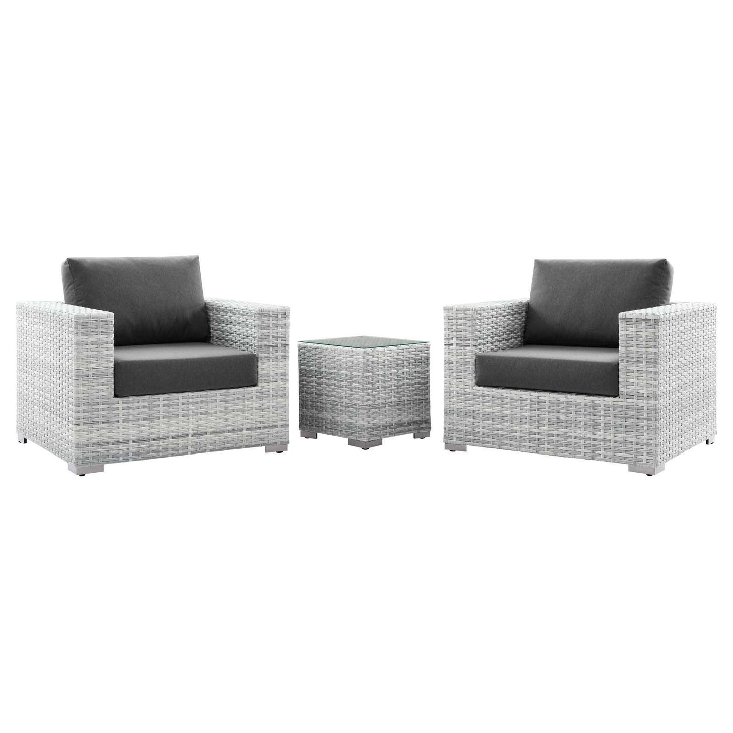 Modway Convene 3-Piece Outdoor Patio Set FredCo