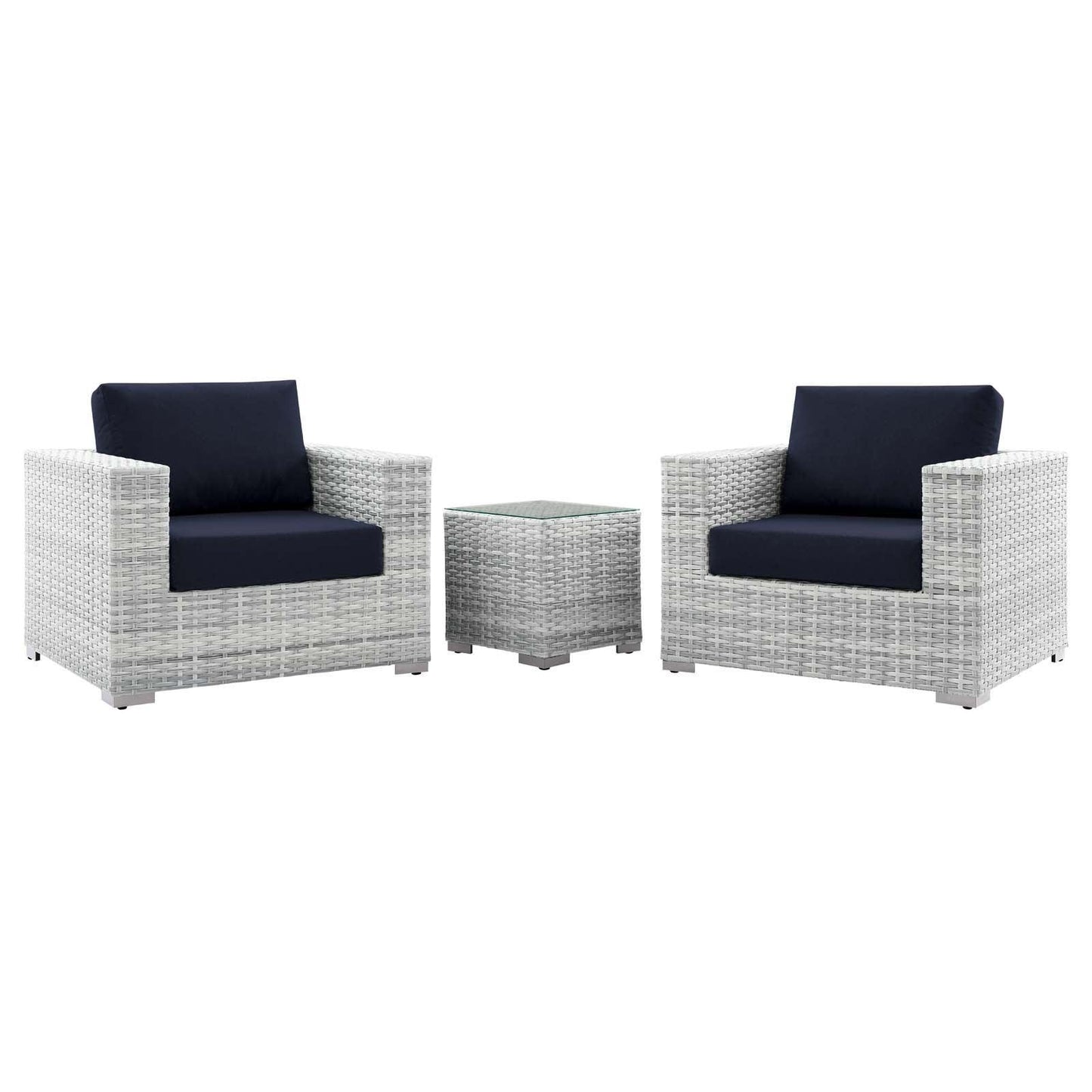 Modway Convene 3-Piece Outdoor Patio Set FredCo