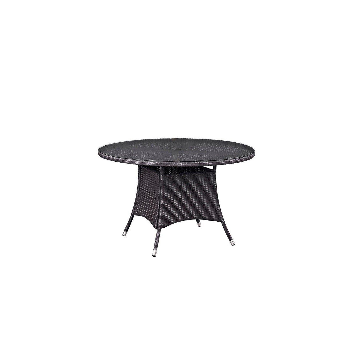 Modway Convene 47" Round Outdoor Patio Dining Table FredCo