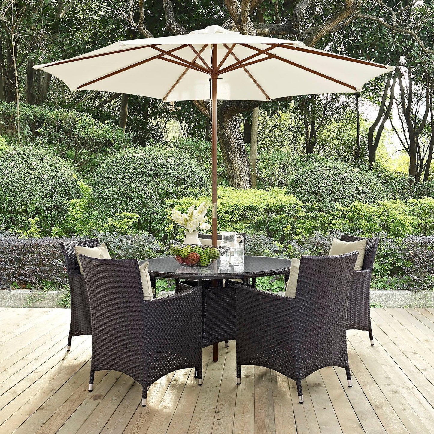 Modway Convene 7 Piece Outdoor Patio Dining Set FredCo
