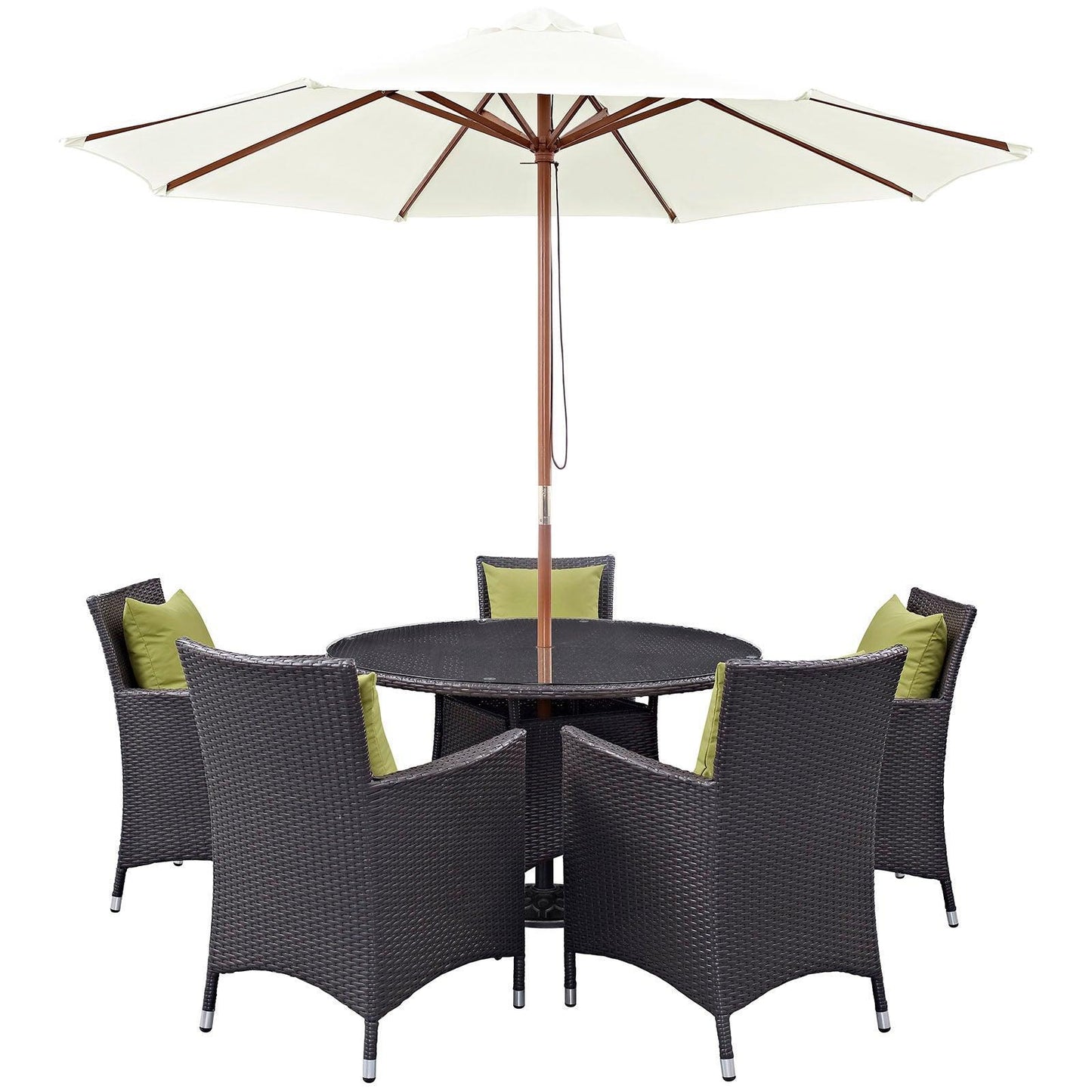 Modway Convene 7 Piece Outdoor Patio Dining Set FredCo