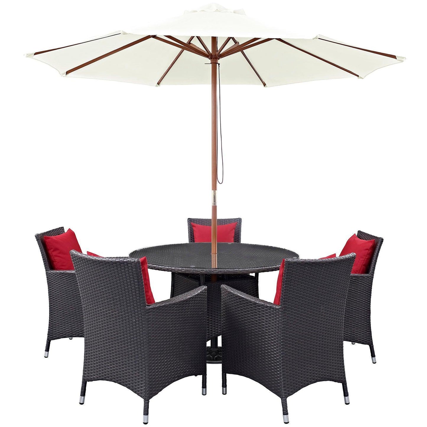 Modway Convene 7 Piece Outdoor Patio Dining Set FredCo