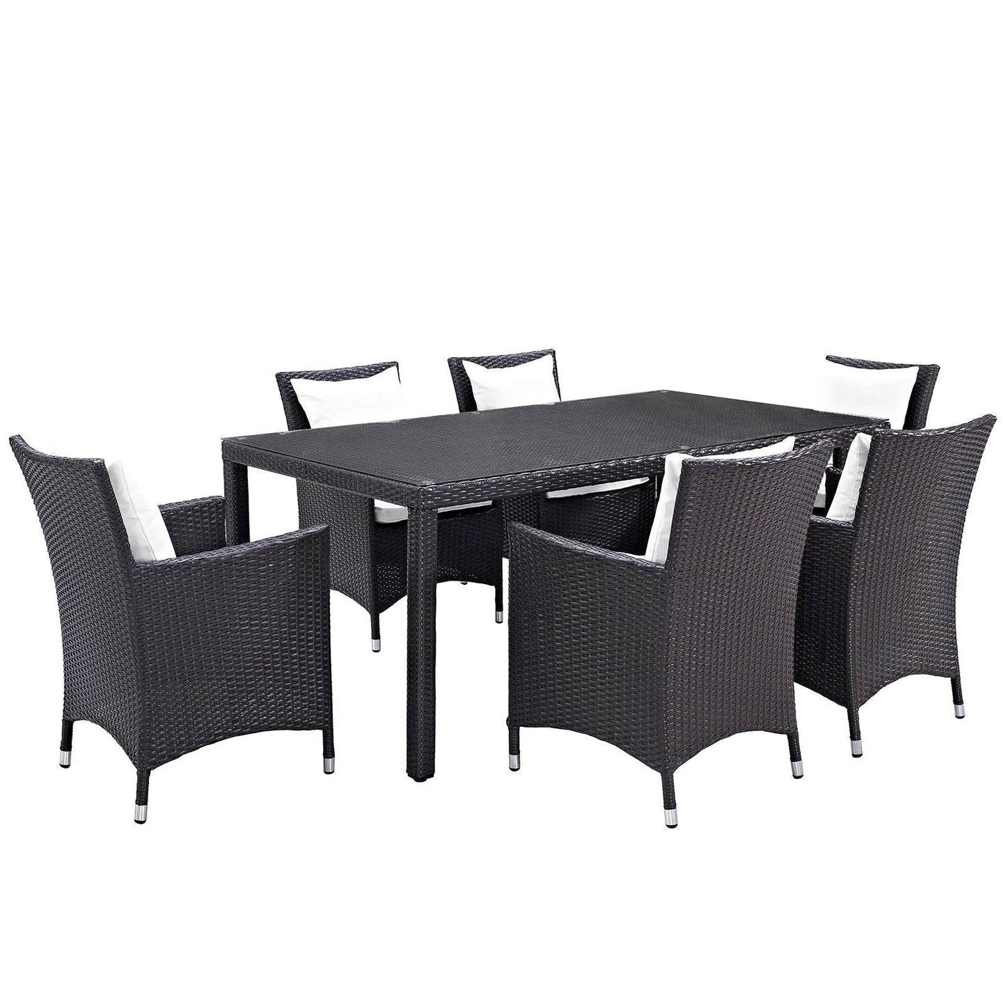 Modway Convene 7 Piece Outdoor Patio Dining Set, EEI-2199 FredCo