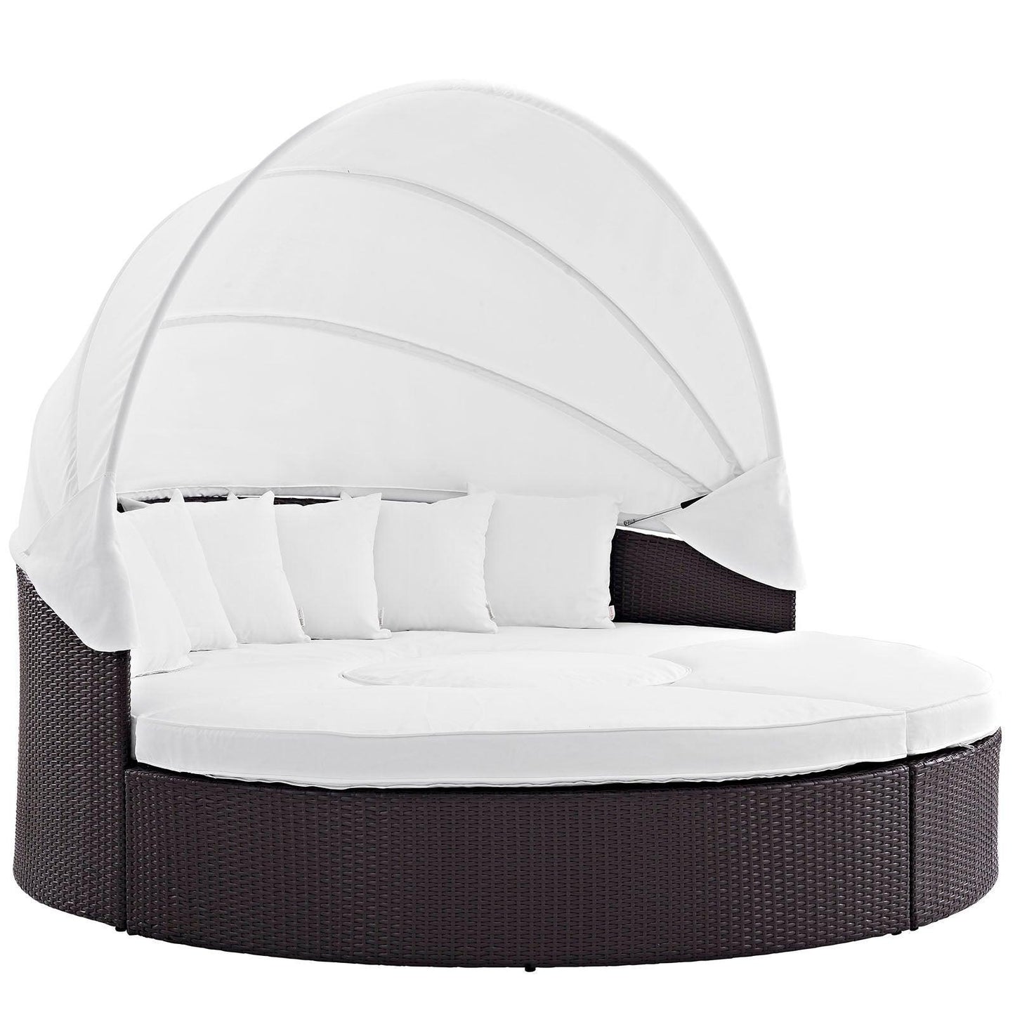 Modway Convene Canopy Outdoor Patio Daybed FredCo