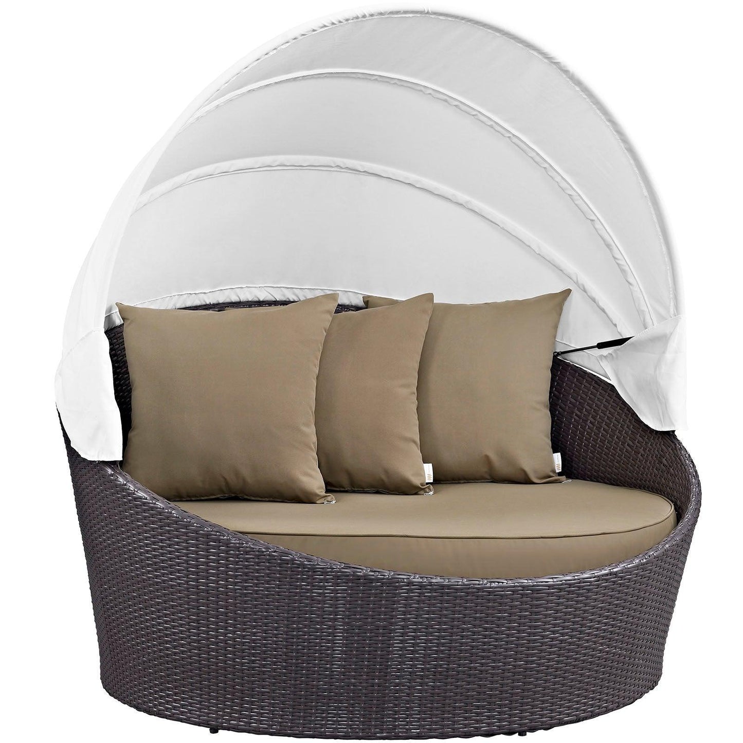 Modway Convene Canopy Outdoor Patio Daybed, EEI-2175 FredCo