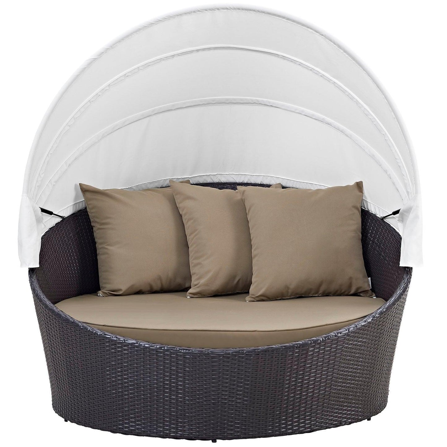 Modway Convene Canopy Outdoor Patio Daybed, EEI-2175 FredCo
