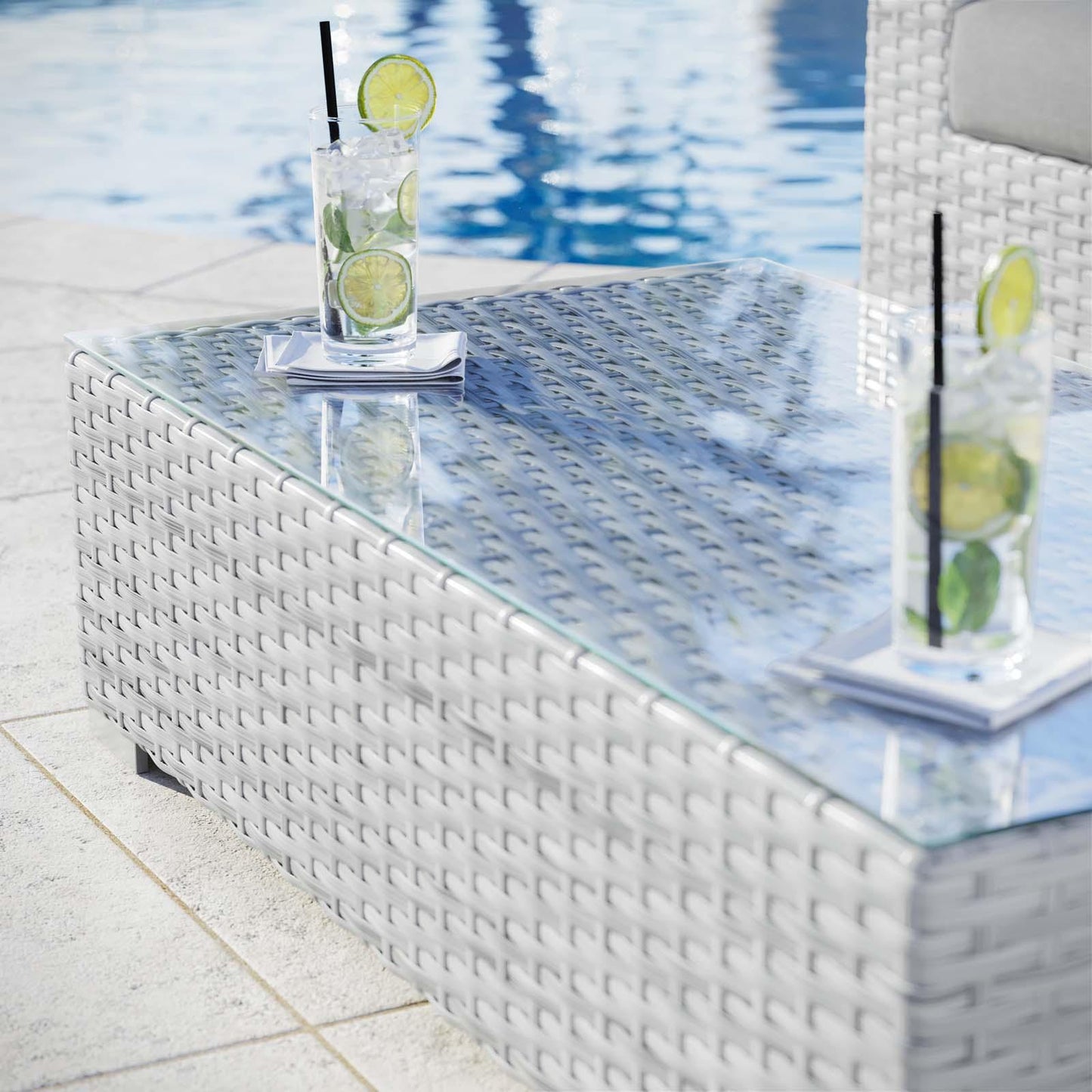 Modway Convene Outdoor Patio Coffee Table, EEI-4299 FredCo