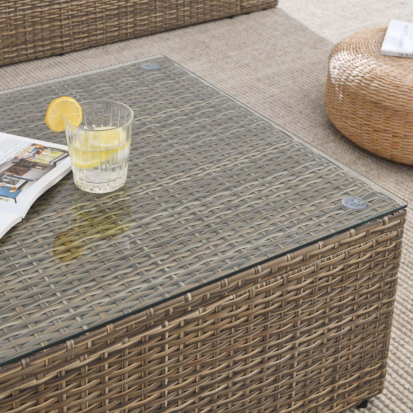 Modway Convene Outdoor Patio Outdoor Patio Coffee Table FredCo