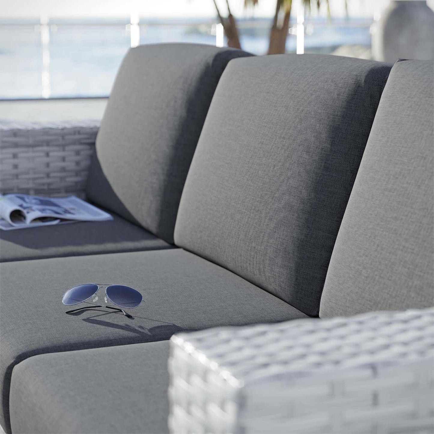 Modway Convene Outdoor Patio Sofa, EEI-4305 FredCo