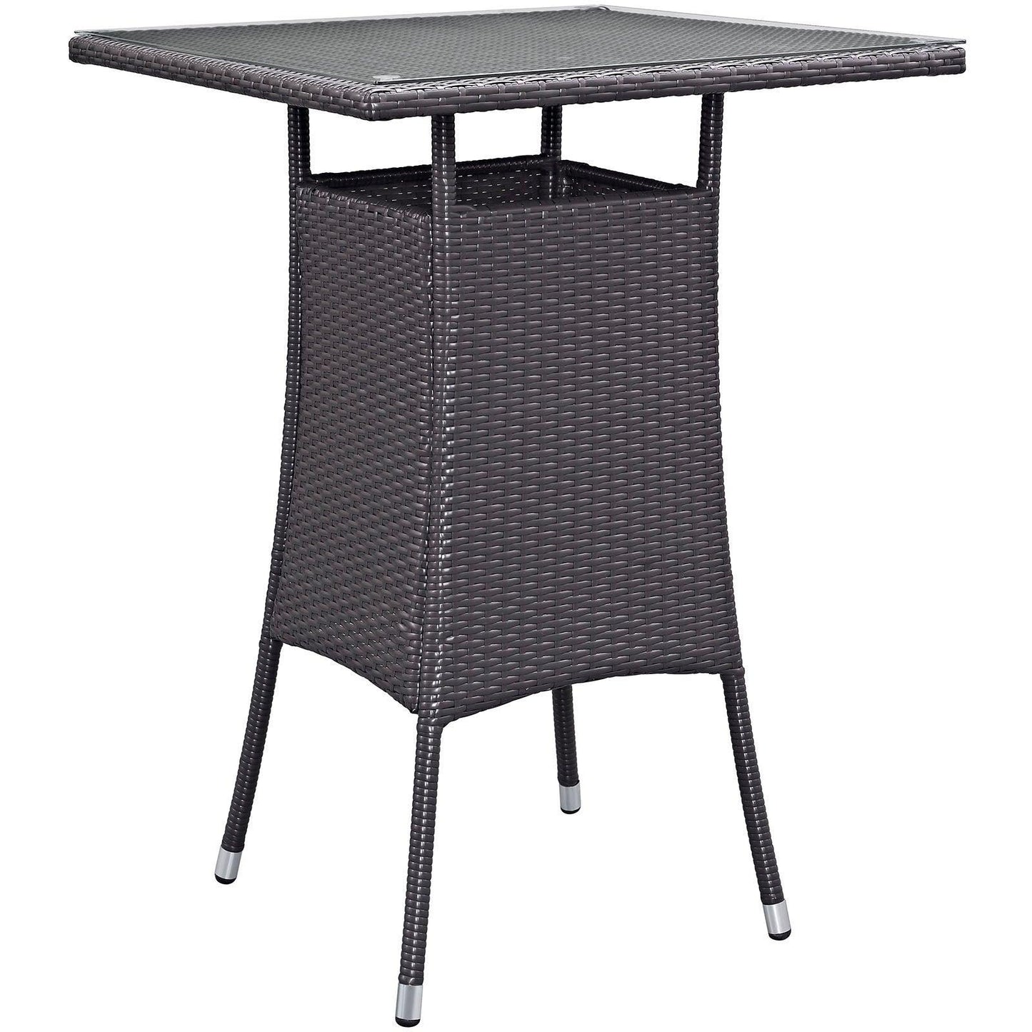 Modway Convene Small Outdoor Patio Bar Table FredCo