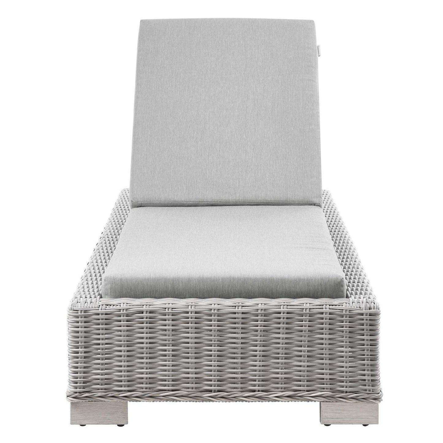 Modway Conway Outdoor Patio Wicker Rattan Chaise Lounge FredCo