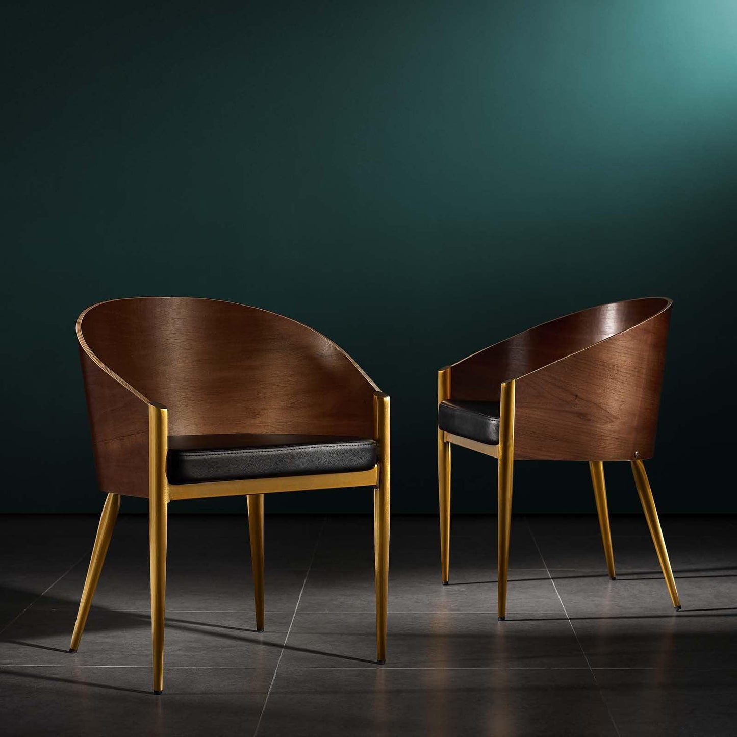 Modway Cooper Faux Leather Dining Armchair FredCo