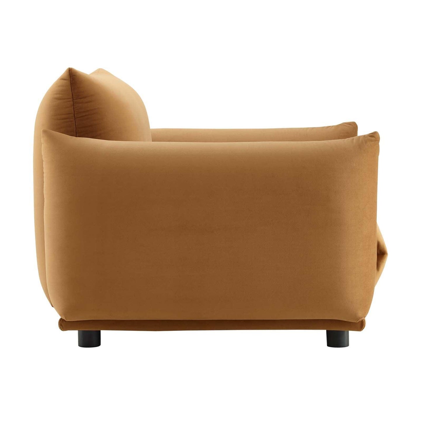 Modway Copious Performance Velvet Armchair FredCo