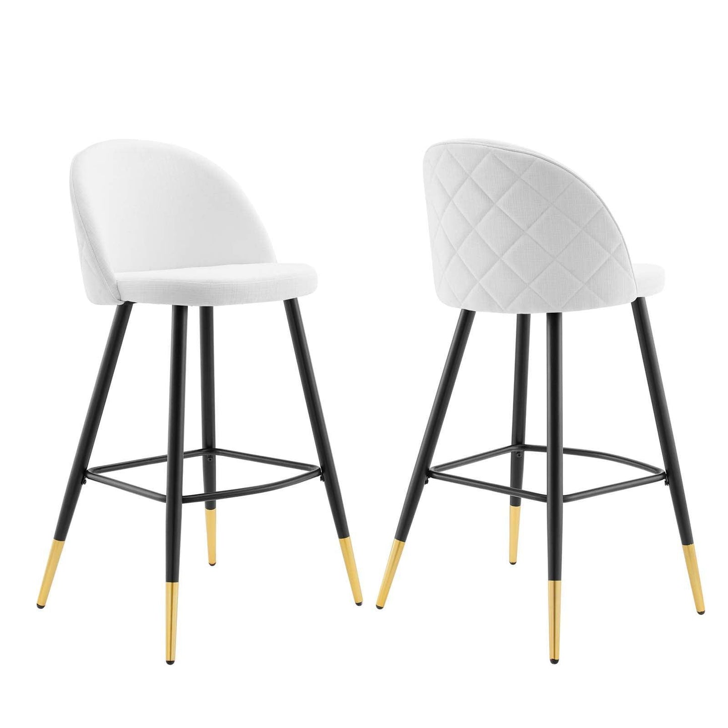 Modway Cordial Fabric Bar Stools - Set of 2 FredCo