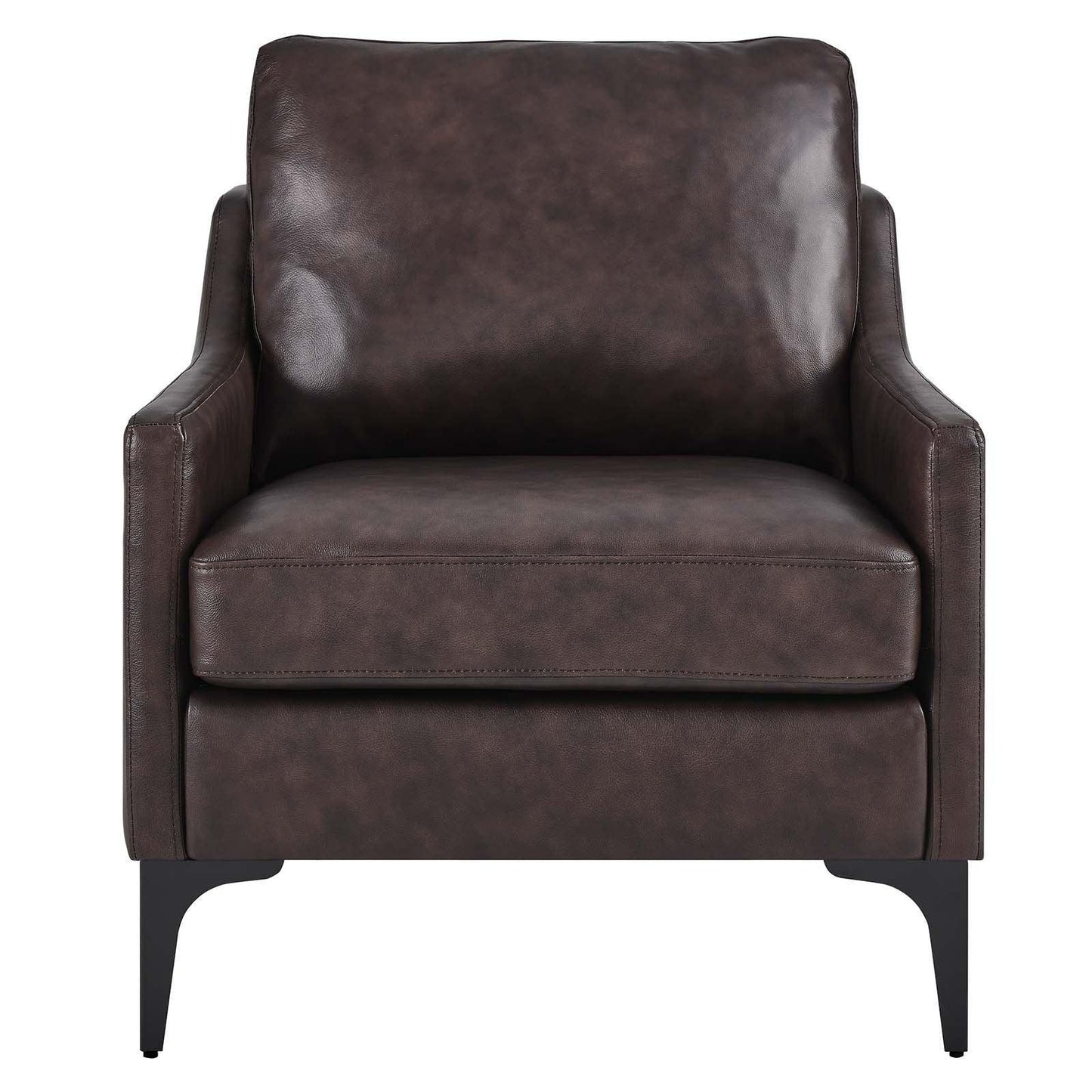 Modway Corland Leather Armchair FredCo