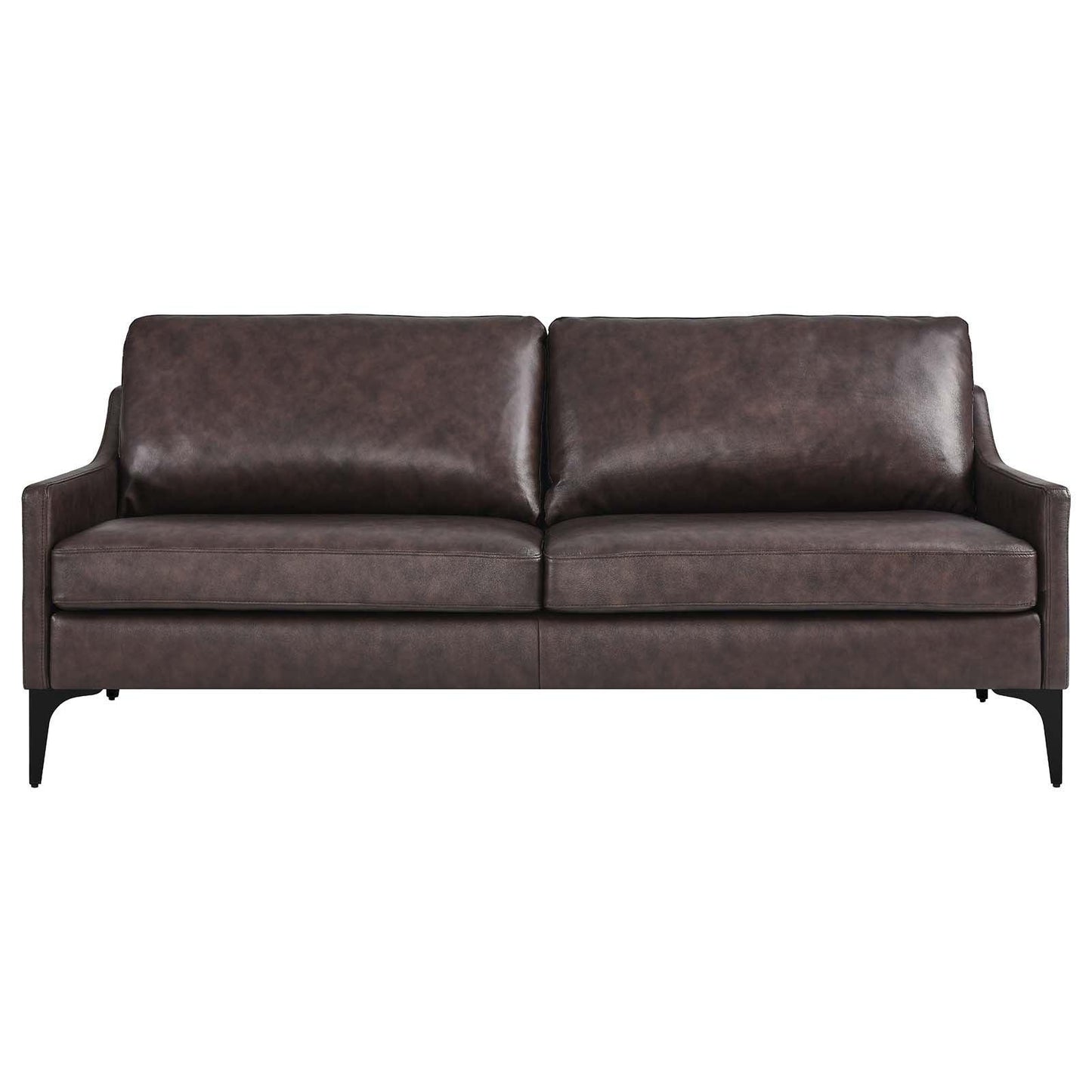 Modway Corland Leather Sofa FredCo