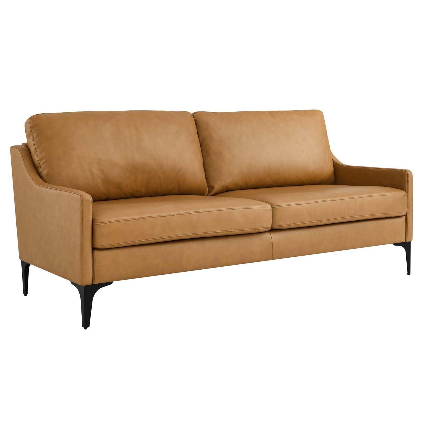 Modway Corland Leather Sofa FredCo