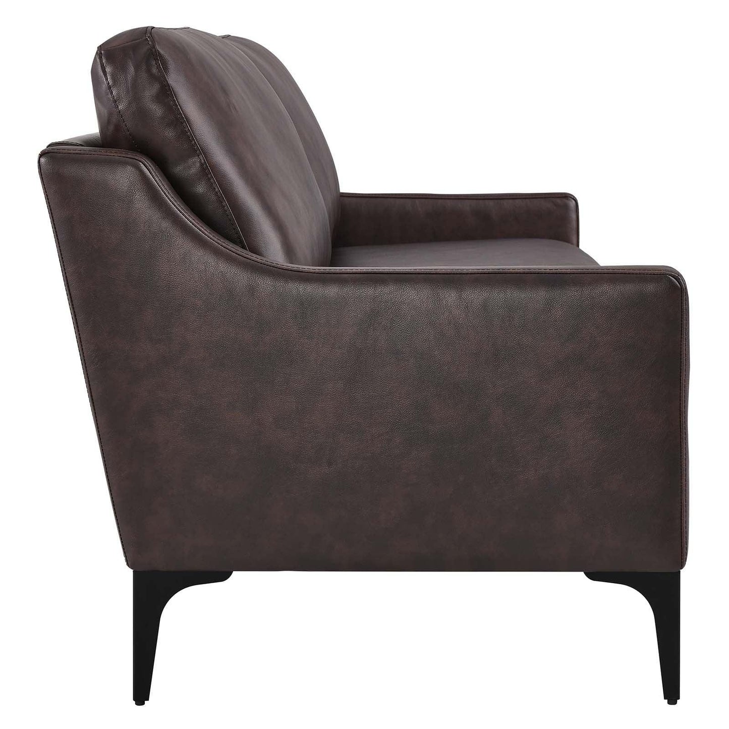 Modway Corland Leather Sofa FredCo