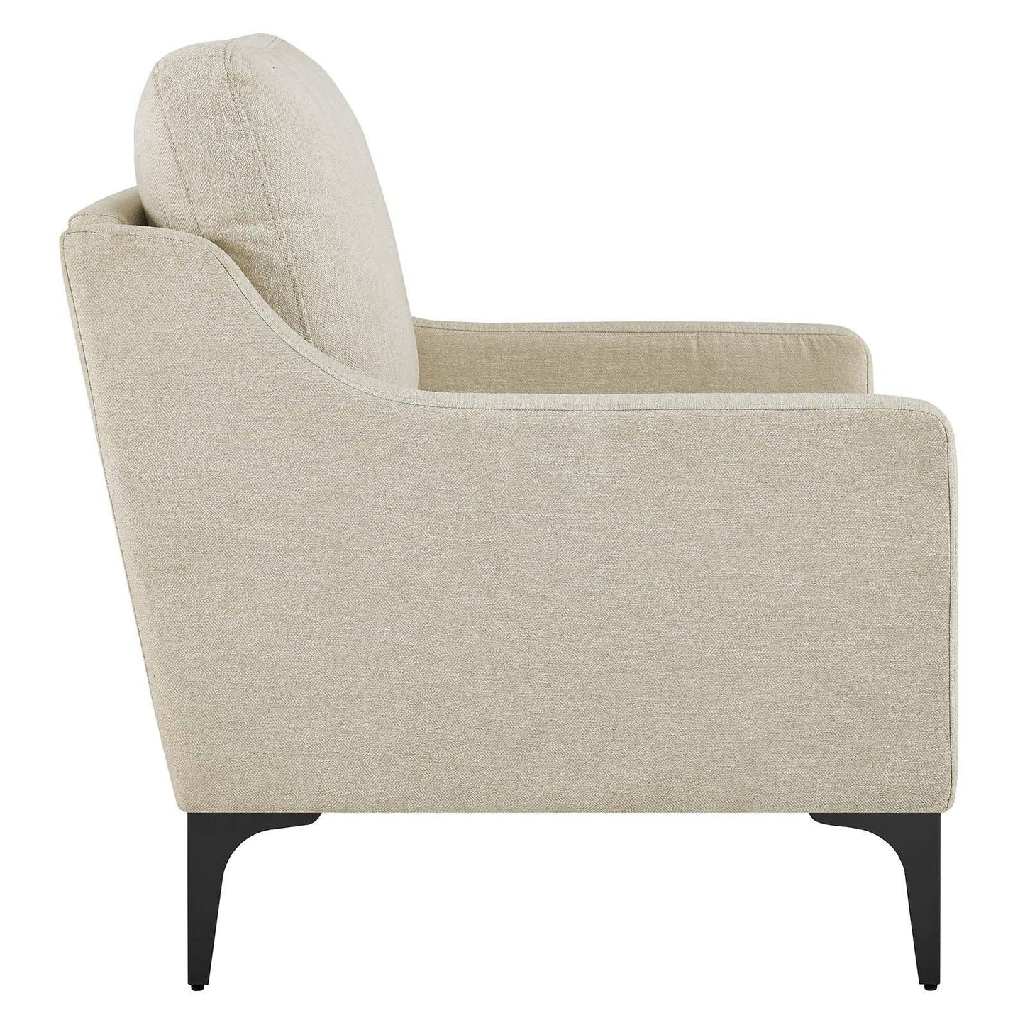 Modway Corland Upholstered Fabric Armchair FredCo