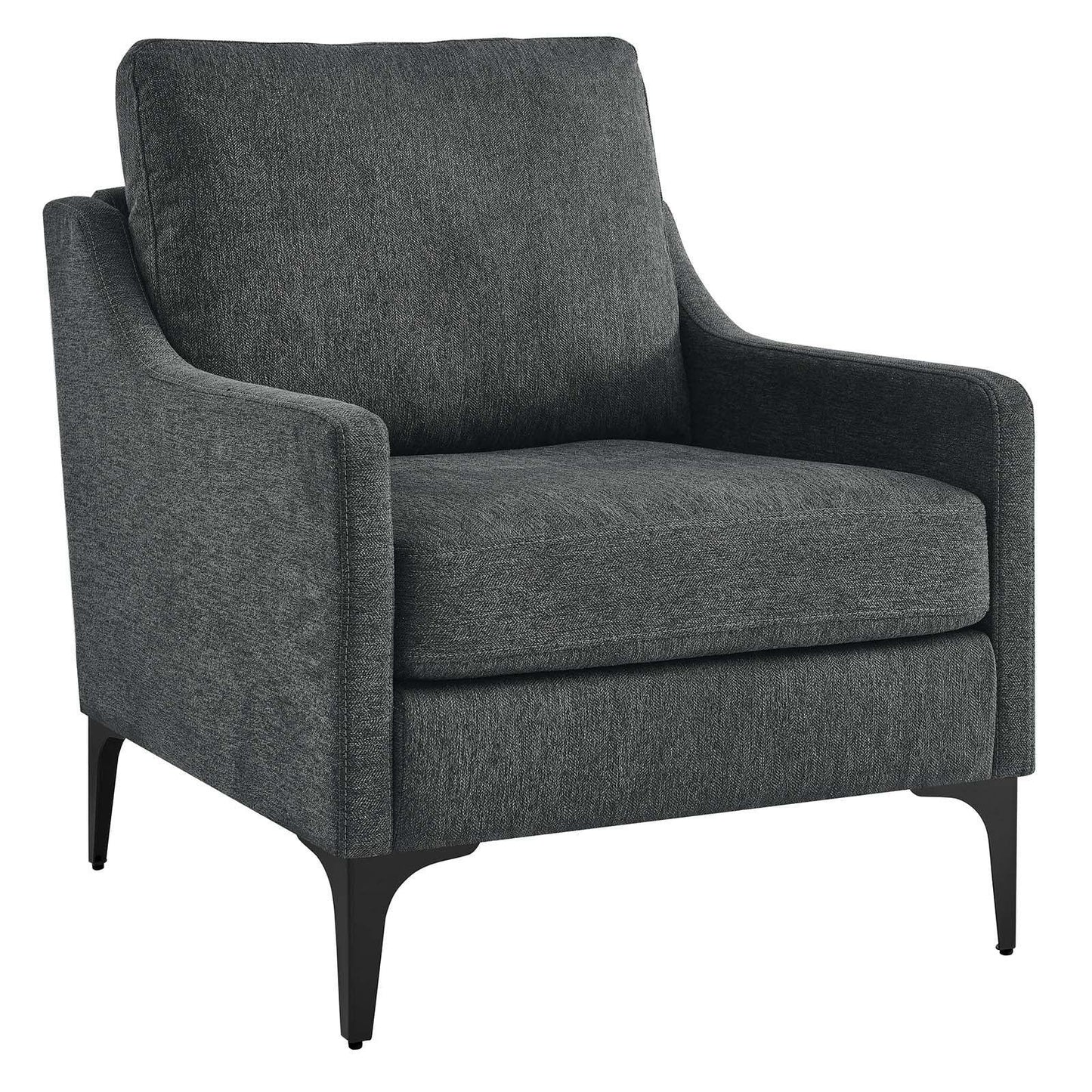 Modway Corland Upholstered Fabric Armchair FredCo