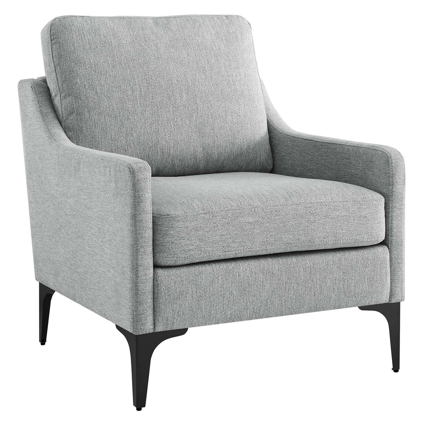 Modway Corland Upholstered Fabric Armchair FredCo