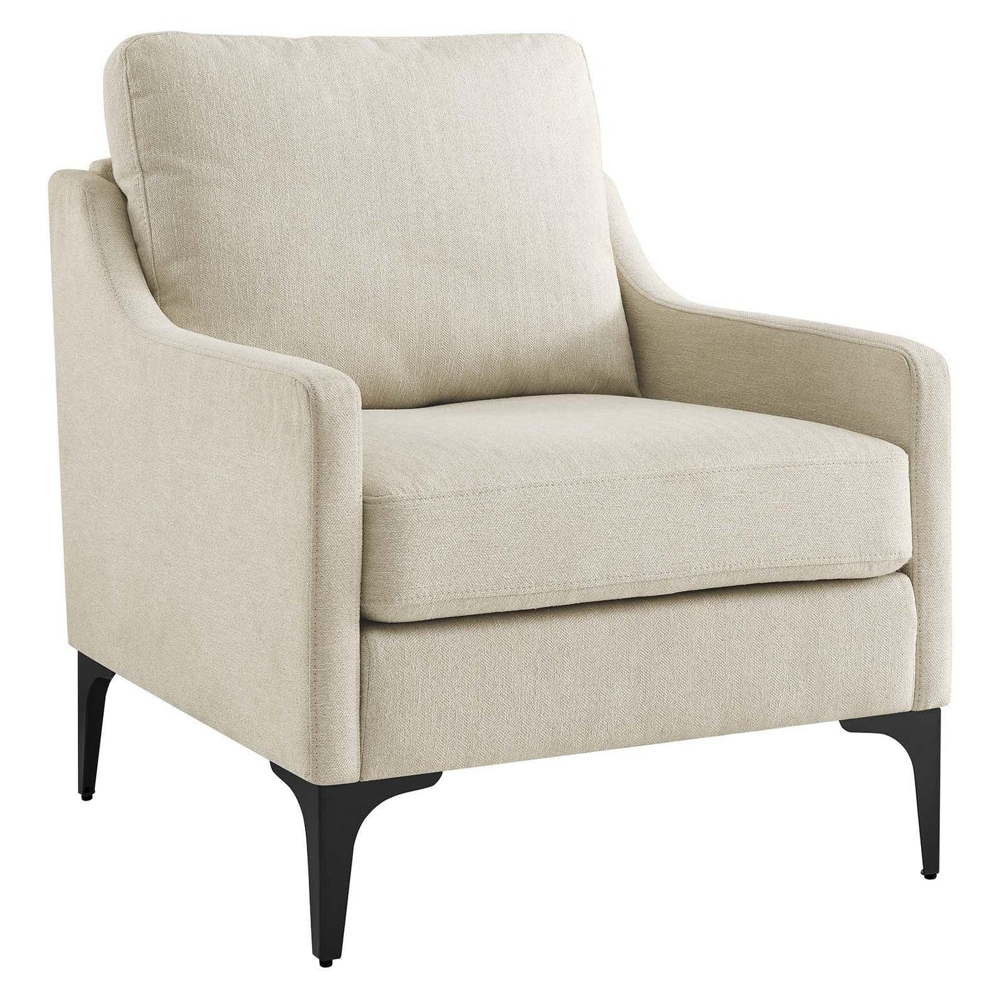 Modway Corland Upholstered Fabric Armchair FredCo