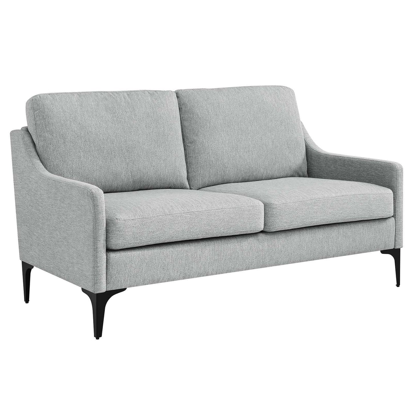Modway Corland Upholstered Fabric Loveseat FredCo