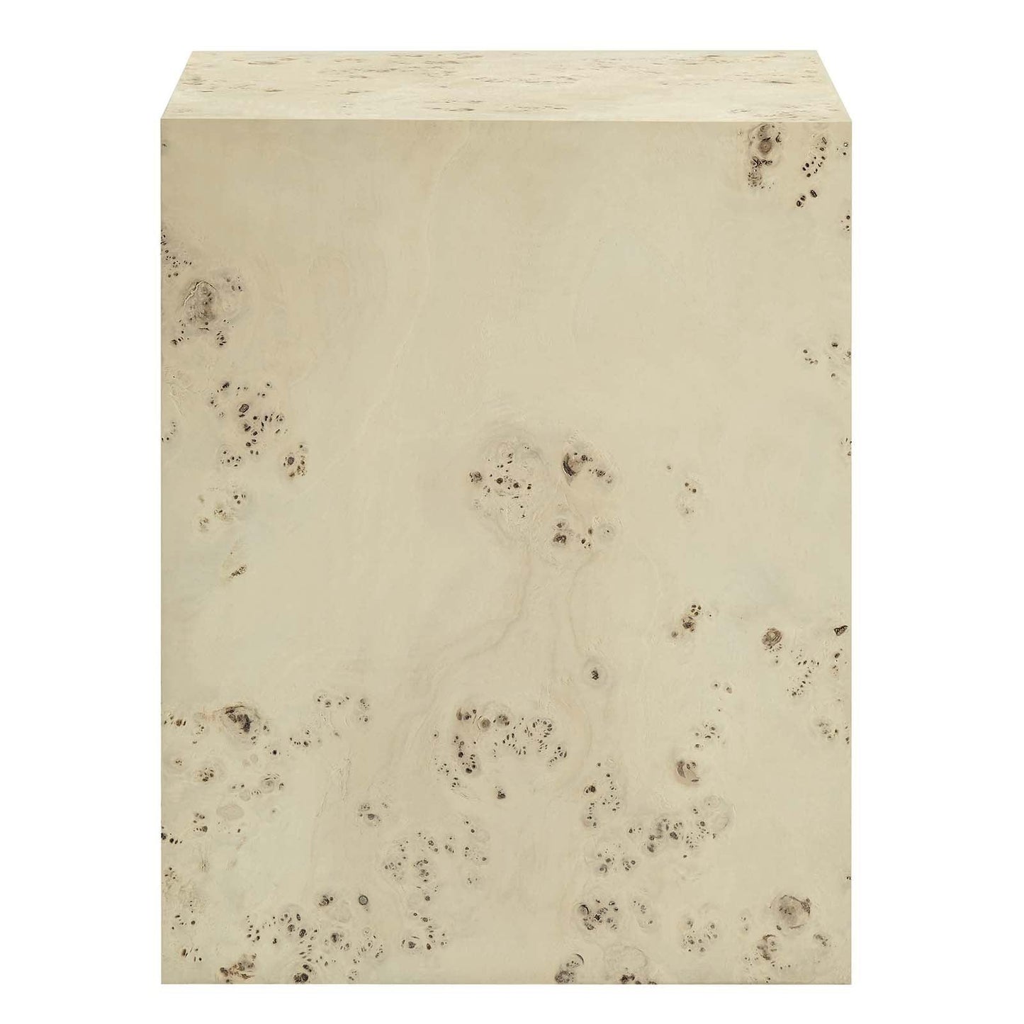 Modway Cosmos 16" Square Burl Wood Side Table, EEI-6273 FredCo