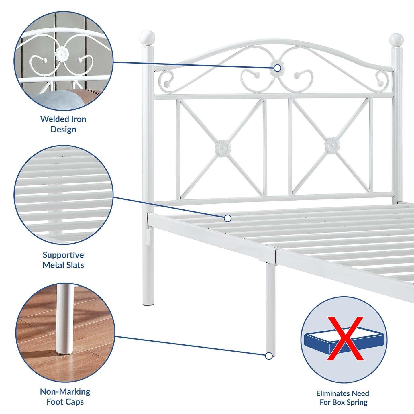 Modway Cottage Twin Bed FredCo