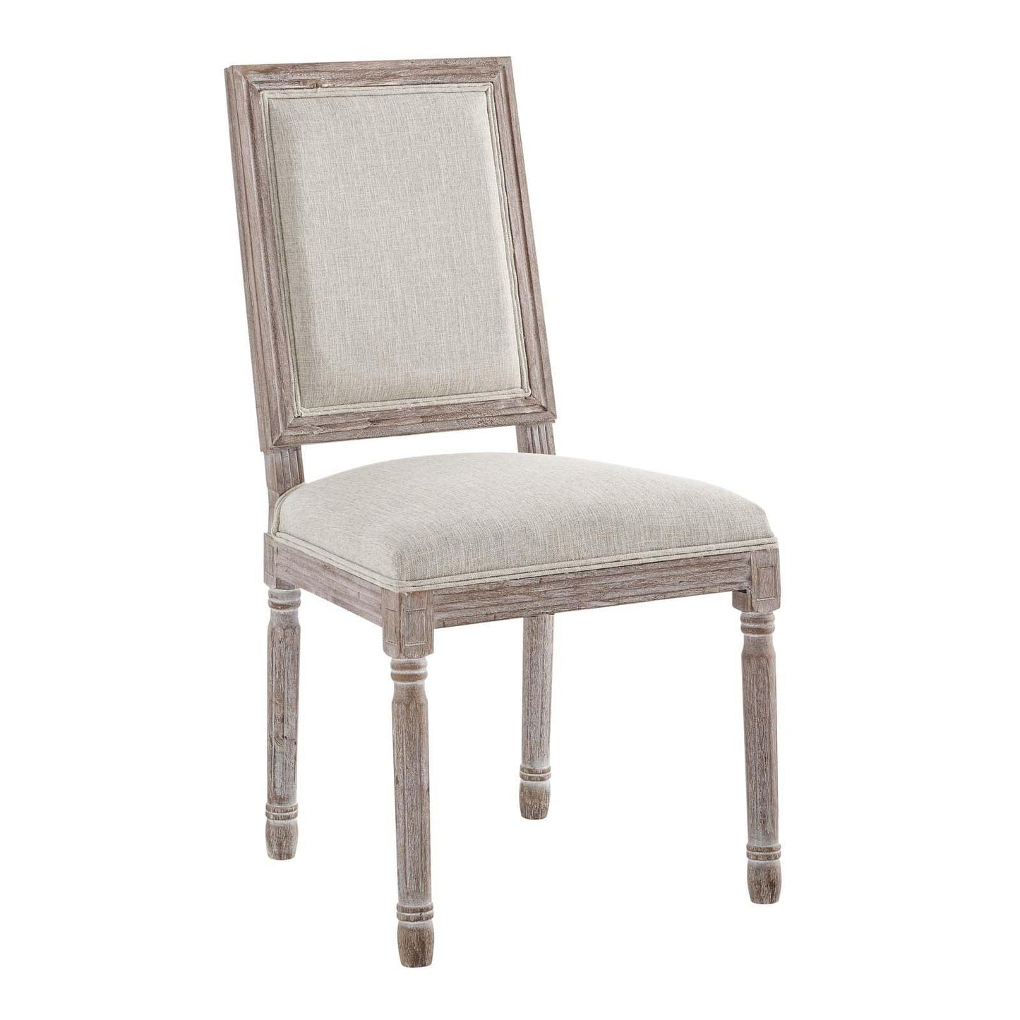 Modway Court Dining Side Chair Upholstered Fabric Set of 2 FredCo