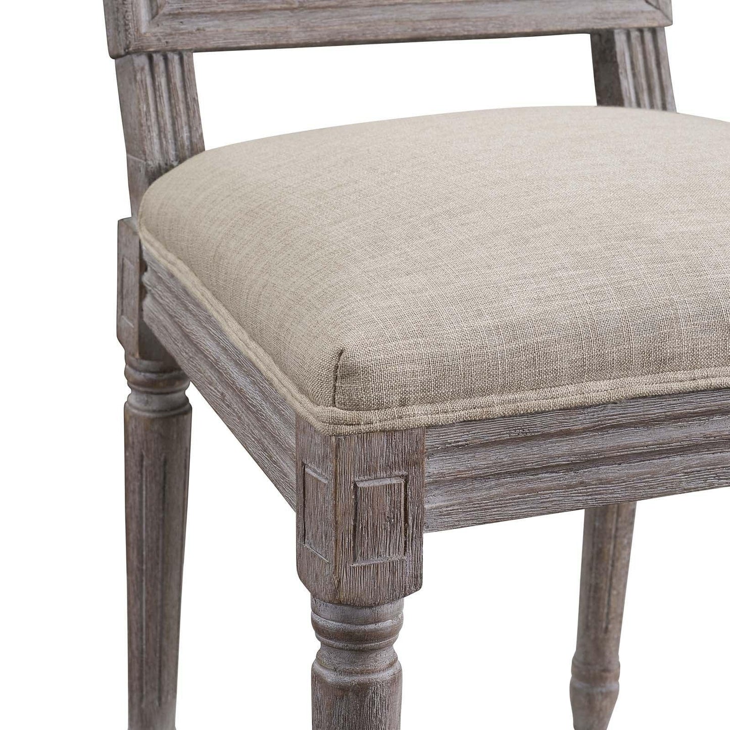 Modway Court Dining Side Chair Upholstered Fabric Set of 4 FredCo