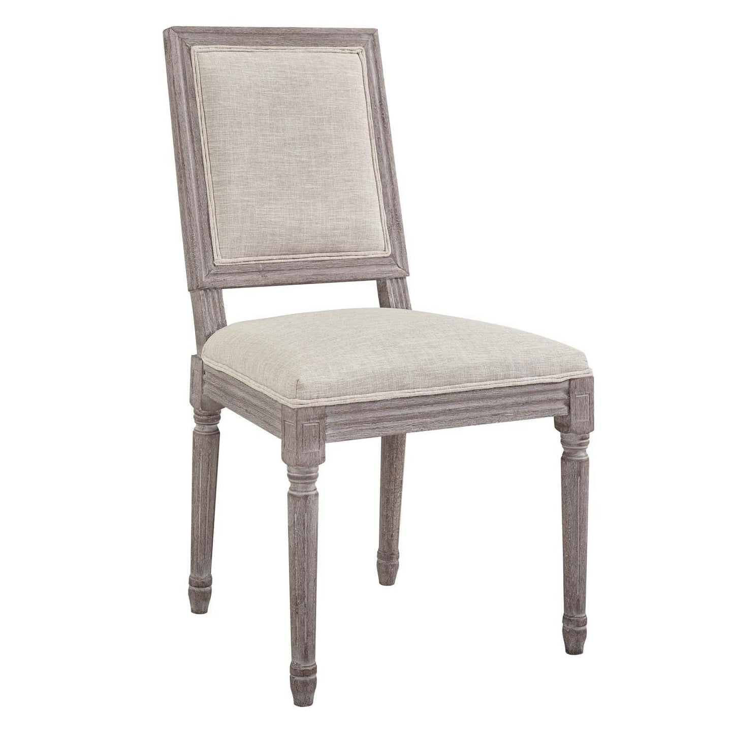 Modway Court Dining Side Chair Upholstered Fabric Set of 4 FredCo